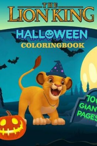 Cover of The Lion King Halloween Coloring Book