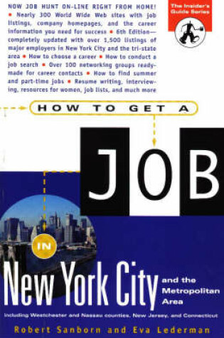 Cover of How to Get a Job in New York City and the Metropolitan Area