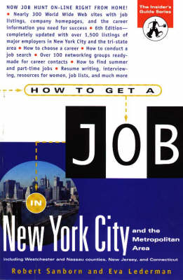 Book cover for How to Get a Job in New York City and the Metropolitan Area