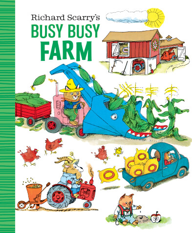 Book cover for Richard Scarry's Busy Busy Farm