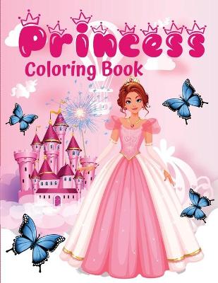 Book cover for Princess Coloring Book