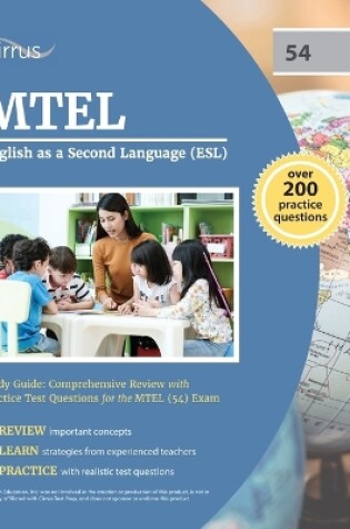 Cover of MTEL English as a Second Language (ESL) Study Guide