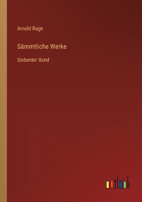 Book cover for Sämmtliche Werke