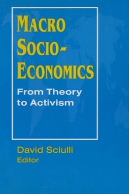 Book cover for Macro Socio-economics: From Theory to Activism