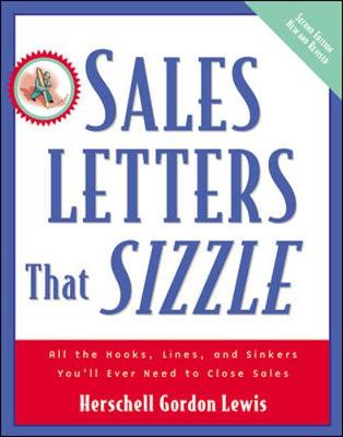 Book cover for Sales Letters That Sizzle