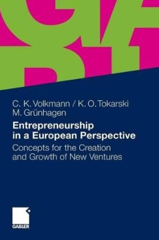 Cover of Entrepreneurship in a European Perspective