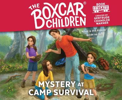 Book cover for Mystery at Camp Survival