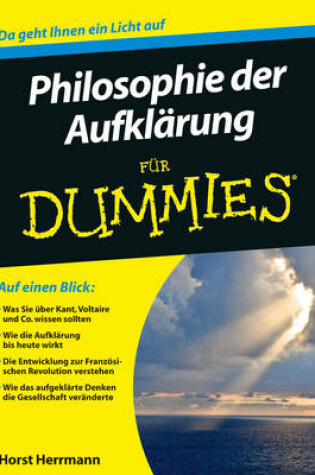 Cover of Die Philosophie der Aufklarung fur Dummies