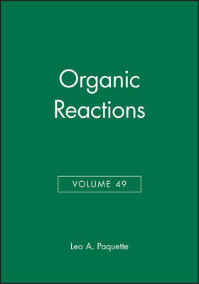 Cover of Organic Reactions, Volume 49