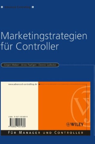Cover of Marketingstrategien Fur Controller