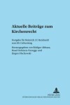 Book cover for Aktuelle Beitraege Zum Kirchenrecht