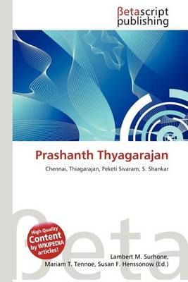 Cover of Prashanth Thyagarajan