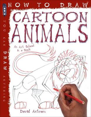 Book cover for How To Draw Cartoon Animals