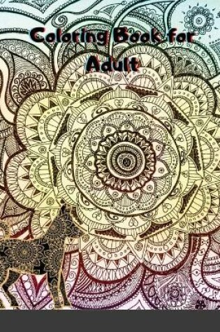 Cover of Coloring Book for Adult