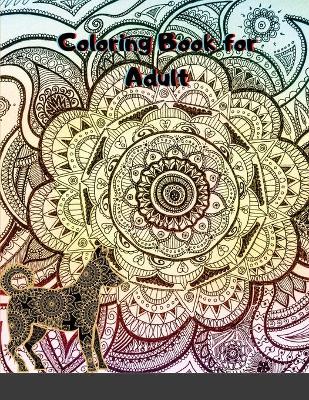 Book cover for Coloring Book for Adult