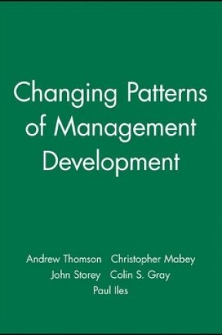 Cover of Changing Patterns of Management Development