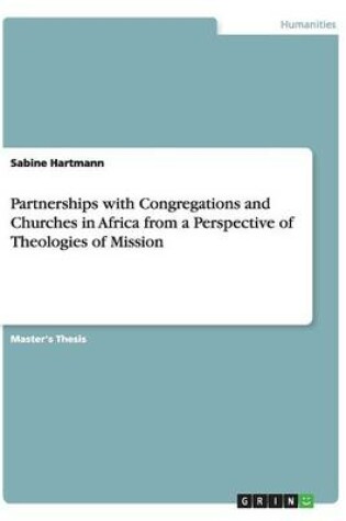 Cover of Partnerships with Congregations and Churches in Africa from a Perspective of Theologies of Mission