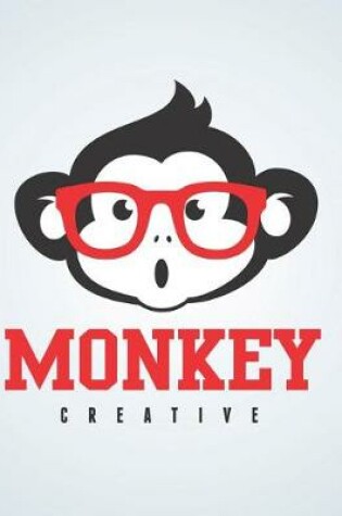 Cover of Monkey Creative Blank Lined Notebook