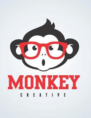 Cover of Monkey Creative Blank Lined Notebook