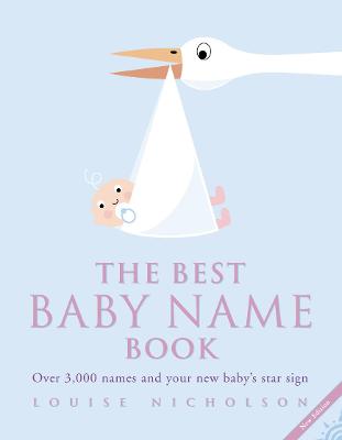 Book cover for The Best Baby Name Book