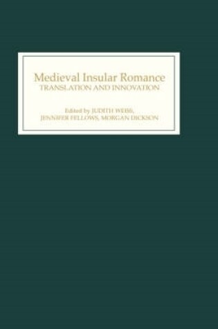 Cover of Medieval Insular Romance: Translation and Innovation
