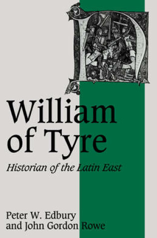 Cover of William of Tyre