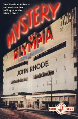 Mystery at Olympia by John Rhode