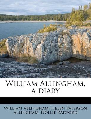 Book cover for William Allingham, a Diary