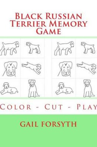 Cover of Black Russian Terrier Memory Game