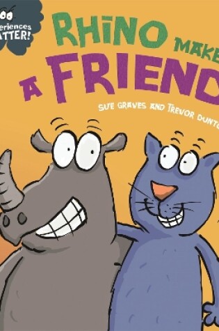 Cover of Rhino Makes a Friend