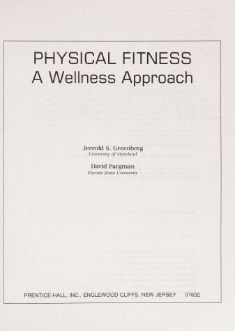 Book cover for Physical Fitness