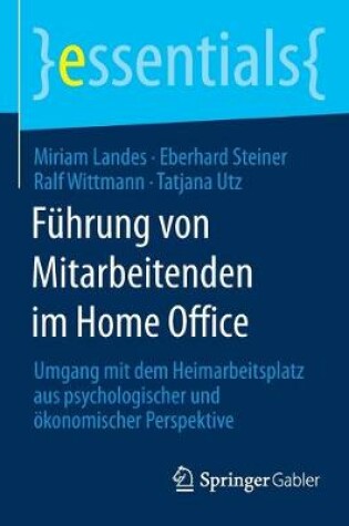 Cover of Führung von Mitarbeitenden im Home Office