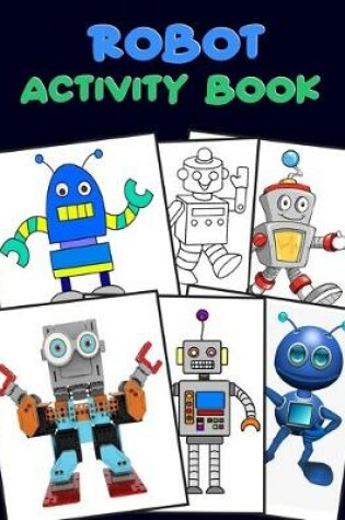 Cover of Robot Activity Book.