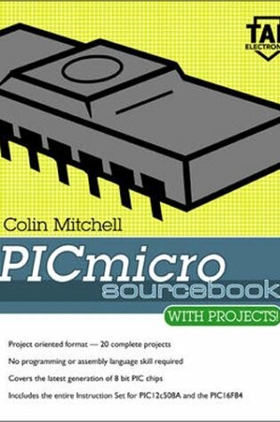 Cover of Picmicro Sourcebook with Projects