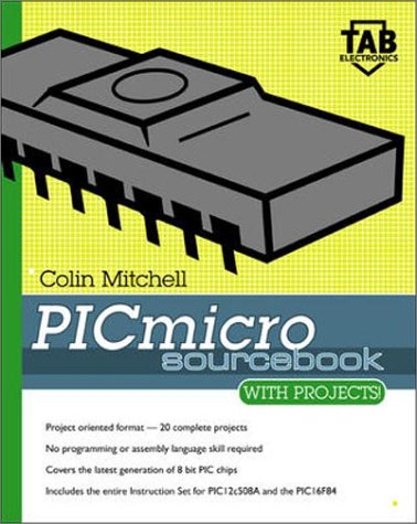 Cover of Picmicro Sourcebook with Projects