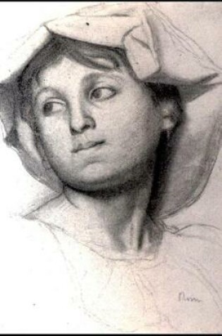 Cover of Edgar Degas 1856 Head of a Young Roman Girl Study Journal