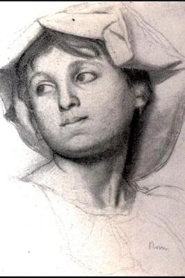 Book cover for Edgar Degas 1856 Head of a Young Roman Girl Study Journal