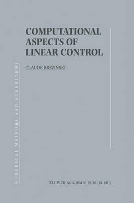 Book cover for Computational Aspects of Linear Control