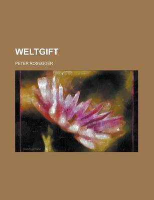 Book cover for Weltgift; Roman