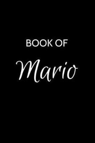 Cover of Mario Journal Notebook