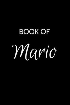 Book cover for Mario Journal Notebook