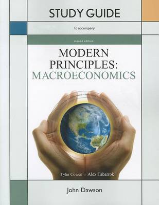 Book cover for Study Guide for Modern Principles of Macroeconomics