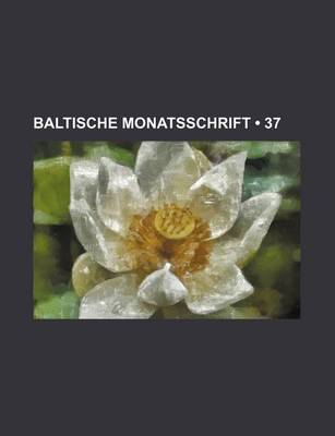 Book cover for Baltische Monatsschrift (37)