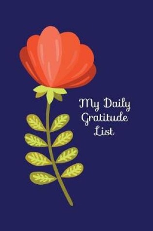 Cover of My Daily Gratitude List