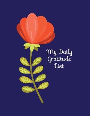 Book cover for My Daily Gratitude List