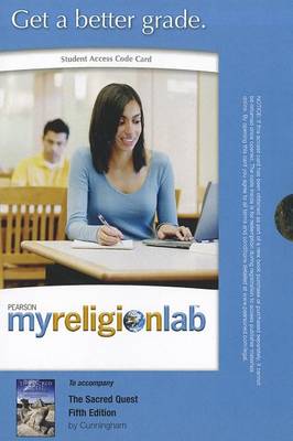Book cover for MyLab Religion -- Standalone Access Card -- for The Sacred Quest
