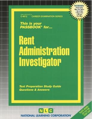 Book cover for Rent Administration Investigator