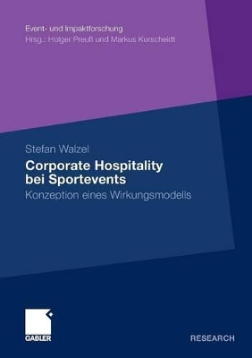 Book cover for Corporate Hospitality bei Sportevents