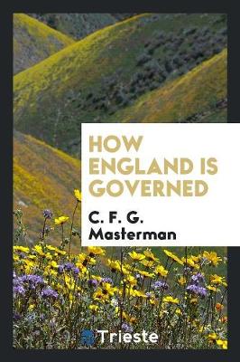 Book cover for How England Is Governed