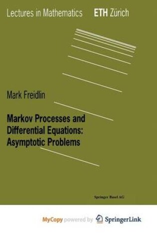 Cover of Markov Processes and Differential Equations